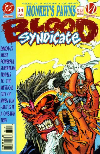Blood Syndicate (1993) no. 34 - Used