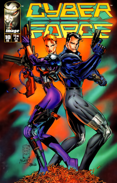 Cyberforce (1993) no. 10 - Used