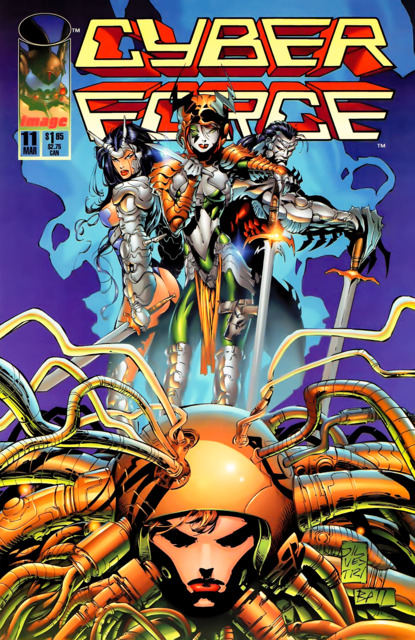 Cyberforce (1993) no. 11 - Used