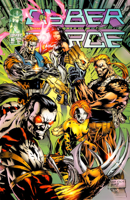 Cyberforce (1993) no. 16 - Used