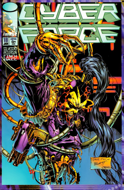 Cyberforce (1993) no. 18 - Used