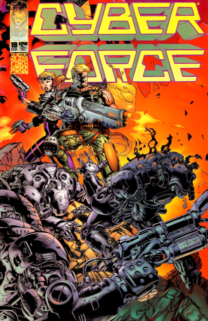 Cyberforce (1993) no. 19 - Used