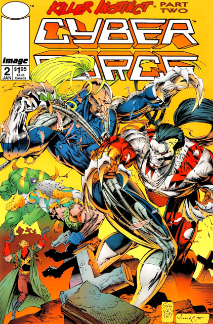 Cyberforce (1993) no. 2 - Used