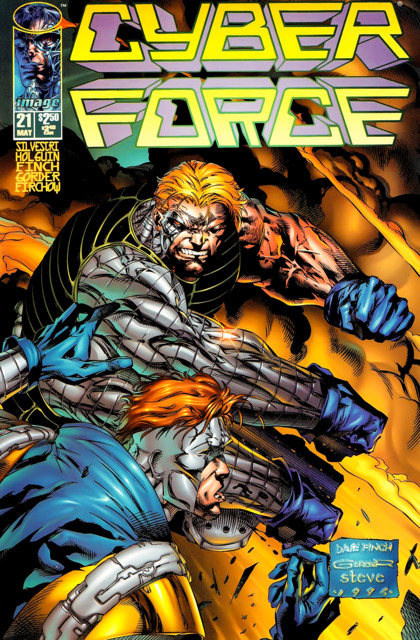 Cyberforce (1993) no. 21 - Used