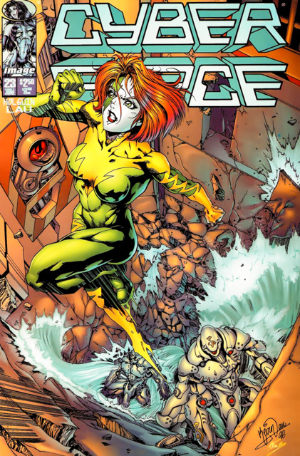 Cyberforce (1993) no. 23 - Used