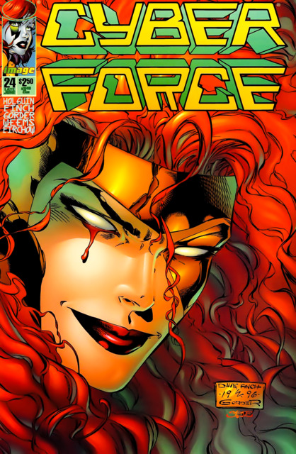 Cyberforce (1993) no. 24 - Used