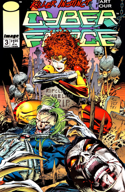 Cyberforce (1993) no. 3 - Used