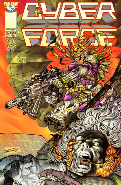 Cyberforce (1993) no. 35 - Used