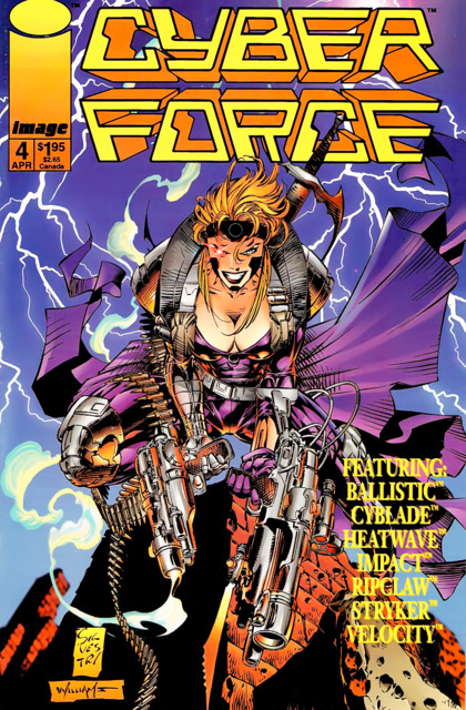 Cyberforce (1993) no. 4 - Used
