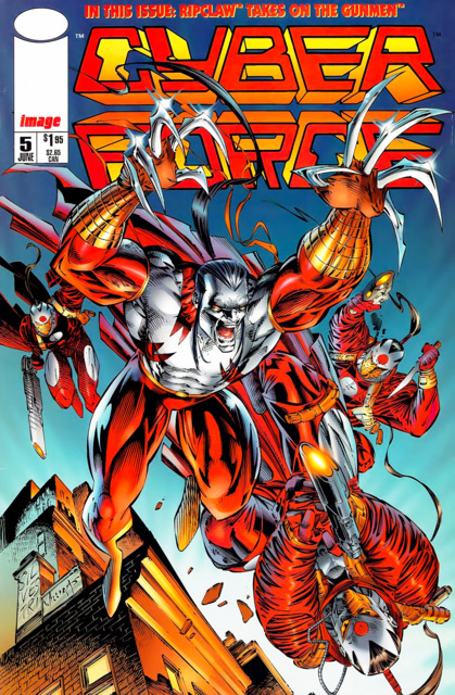 Cyberforce (1993) no. 5 - Used