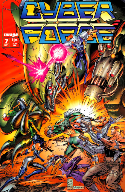 Cyberforce (1993) no. 7 - Used