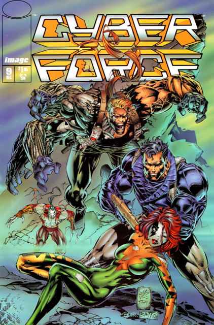 Cyberforce (1993) no. 9 - Used