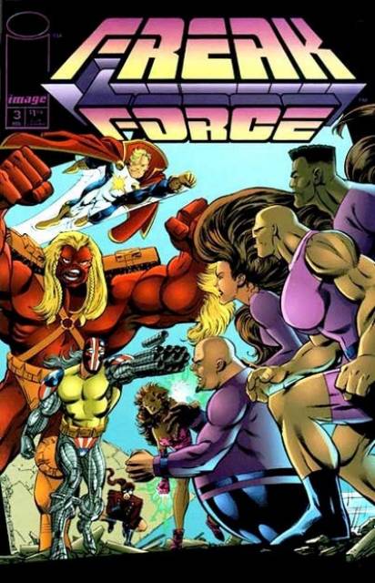 Freak Force (1993) no. 3 - Used