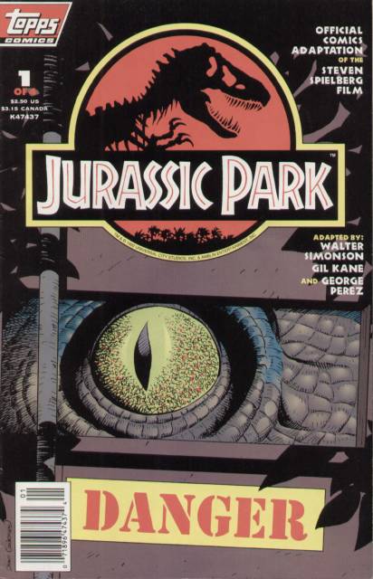 Jurassic Park (1993) no. 1 - Used