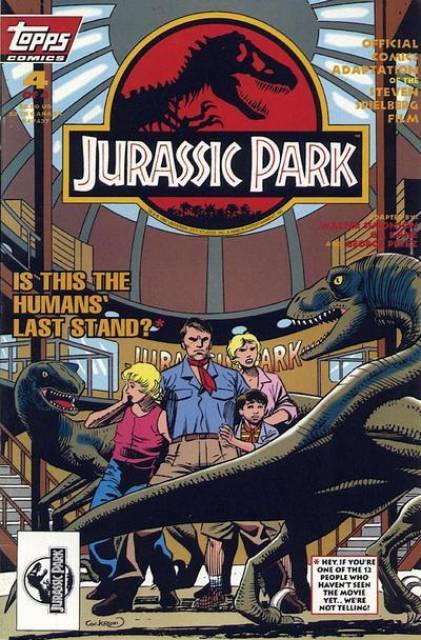 Jurassic Park (1993) no. 4 - Used
