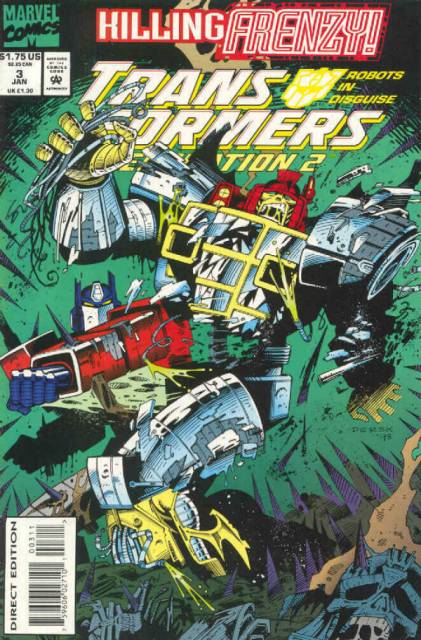 Transformers Generation 2 (1993) no. 3 - Used