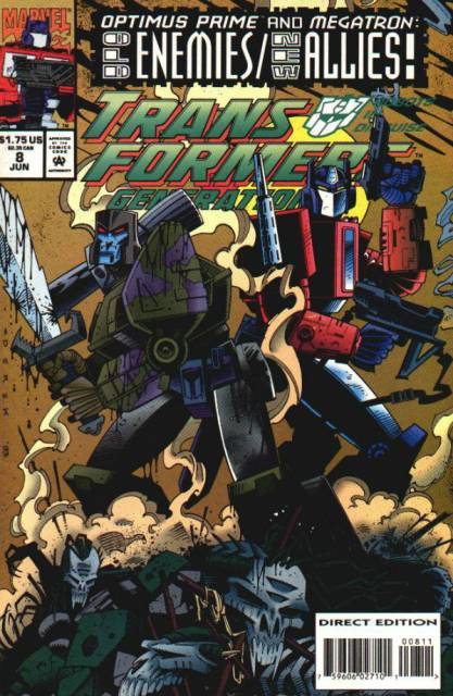 Transformers Generation 2 (1993) no. 8 - Used