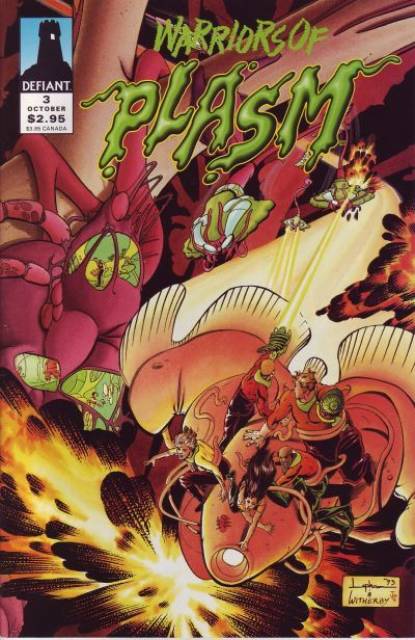 Warriors of Plasm (1993) no. 3 - Used