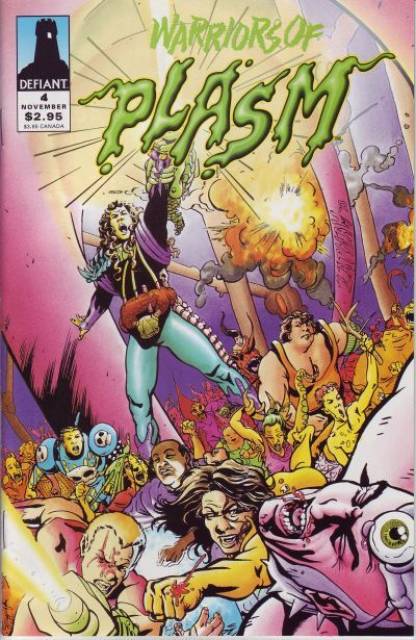 Warriors of Plasm (1993) no. 4 - Used