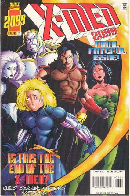 X-Men 2099 (1993) no. 35 - Used