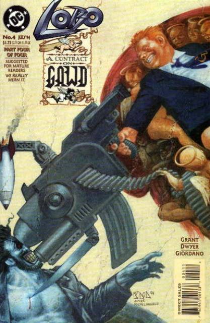 Lobo: A Contract on Gawd (1994) no. 4 - Used