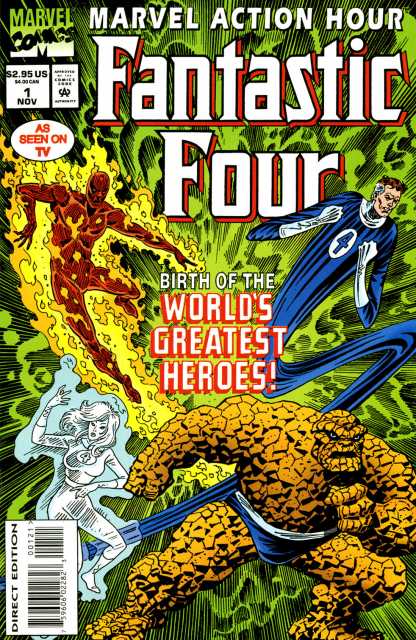 Marvel Action Hour: Fantastic Four (1994) no. 1 - Used