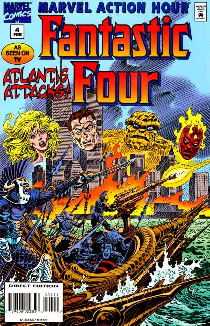 Marvel Action Hour: Fantastic Four (1994) no. 4 - Used