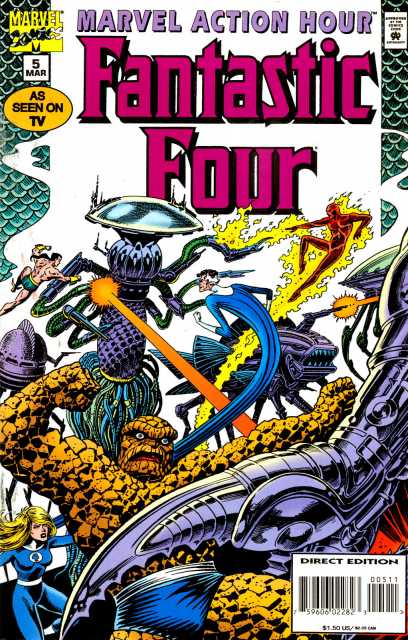 Marvel Action Hour: Fantastic Four (1994) no. 5 - Used
