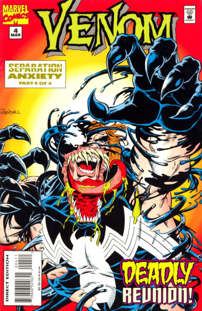 Venom: Separation Anxiety (1994) no. 4 - Used