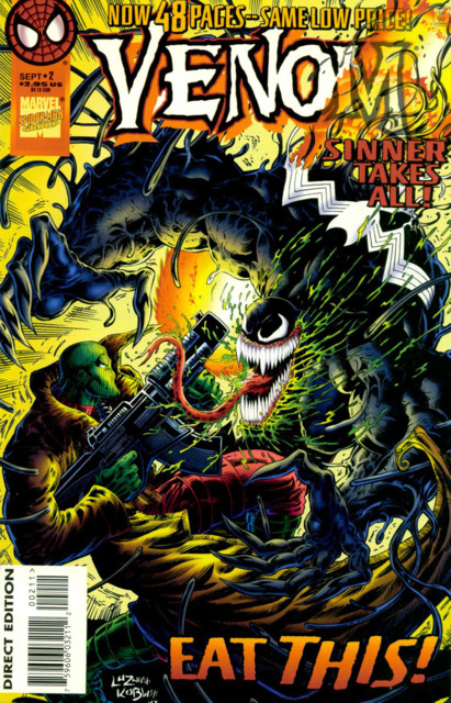 Venom: Sinner Takes All (1995) no. 2 - Used