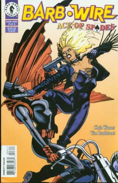 Barb Wire: Ace of Spades (1996) no. 3 - Used