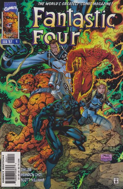 Fantastic Four (1961) Volume 2 (1996) no. 4 - Used