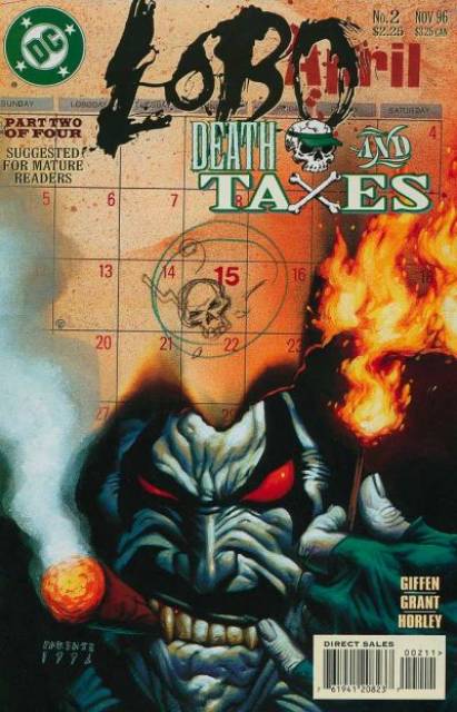 Lobo: Death and Taxes (1996) no. 2 - Used