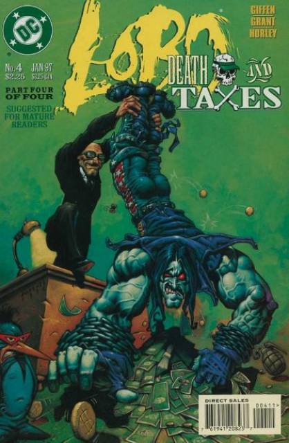 Lobo: Death and Taxes (1996) no. 4 - Used