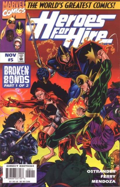 Heroes For Hire (1997) no. 5 - Used