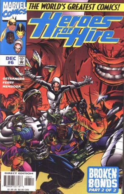 Heroes For Hire (1997) no. 6 - Used