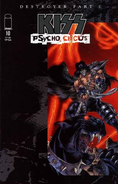 Kiss Psycho Circus (1997) no. 10 - Used