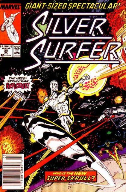 Silver Surfer (1987) no. 25 - Used
