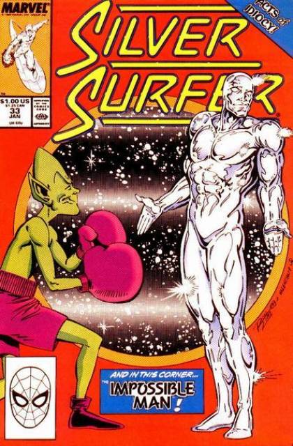 Silver Surfer (1987) no. 33 - Used