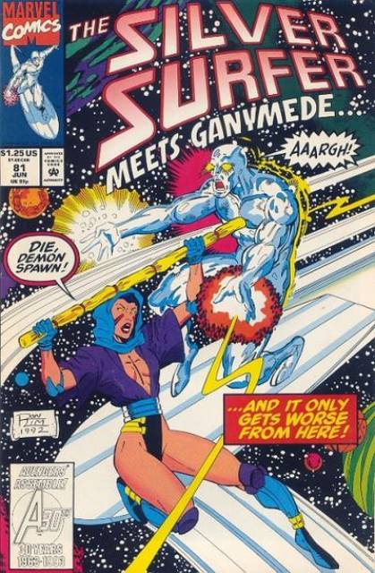Silver Surfer (1987) no. 81 - Used