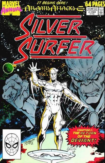 Silver Surfer (1987) Annual no. 2 - Used