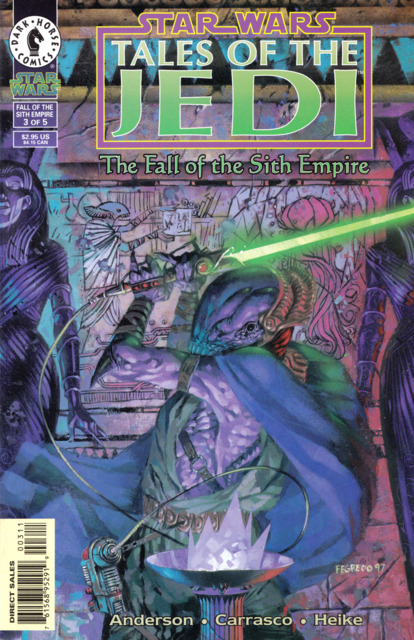 Star Wars: Tales of the Jedi: The Fall of the Sith Empire (1997) no. 3 - Used
