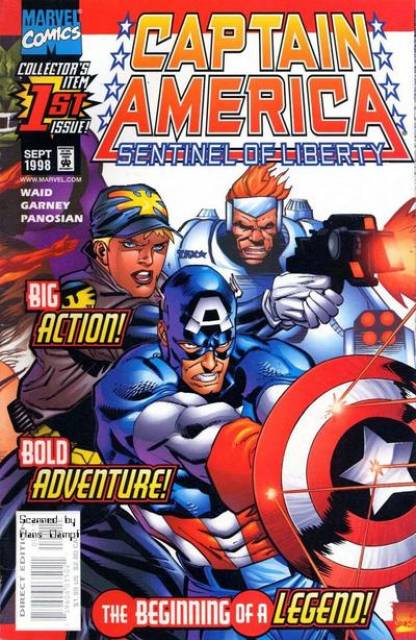 Captain America: Sentinel of Liberty (1998) no. 1 - Used