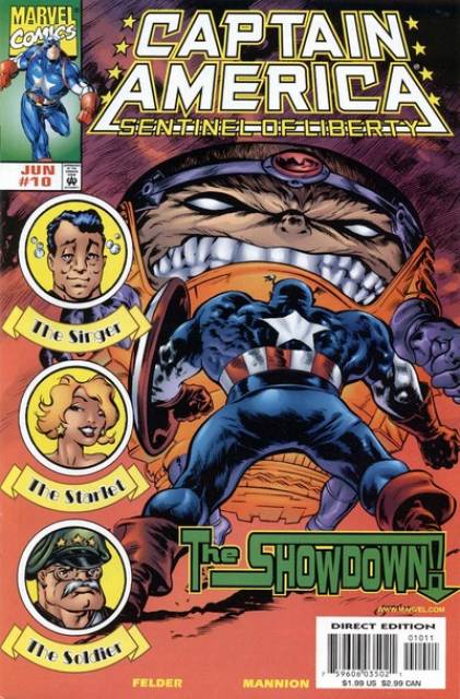 Captain America: Sentinel of Liberty (1998) no. 10 - Used
