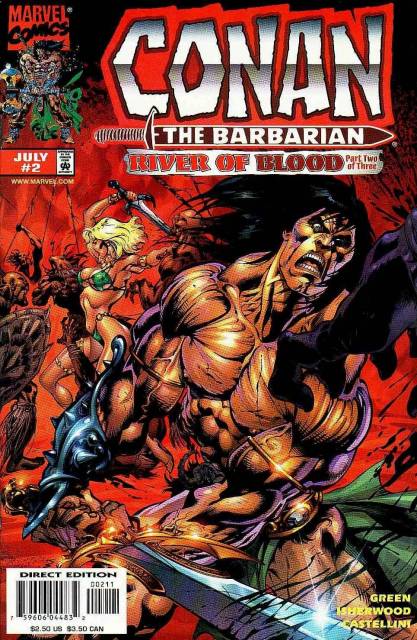 Conan the Barbarian River of Blood (1998) no. 2 - Used