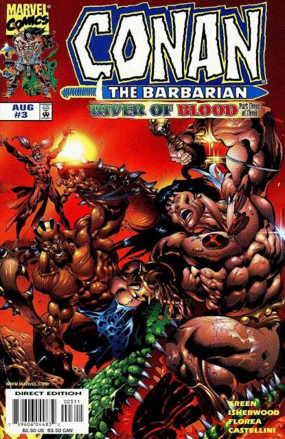 Conan the Barbarian River of Blood (1998) no. 3 - Used