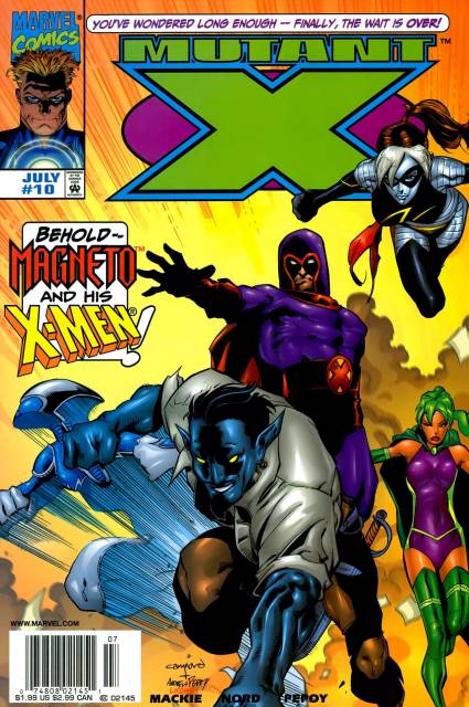 Mutant X (1998) no. 10 - Used