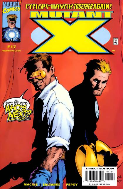 Mutant X (1998) no. 17 - Used