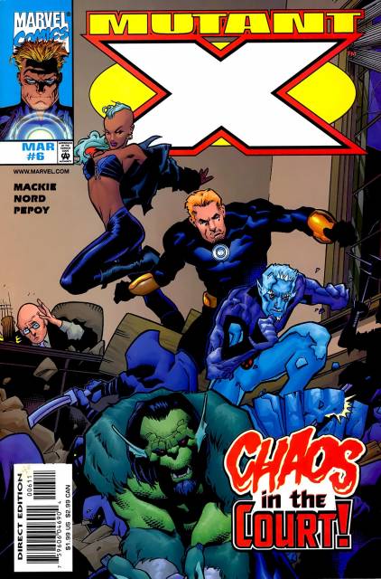 Mutant X (1998) no. 6 - Used