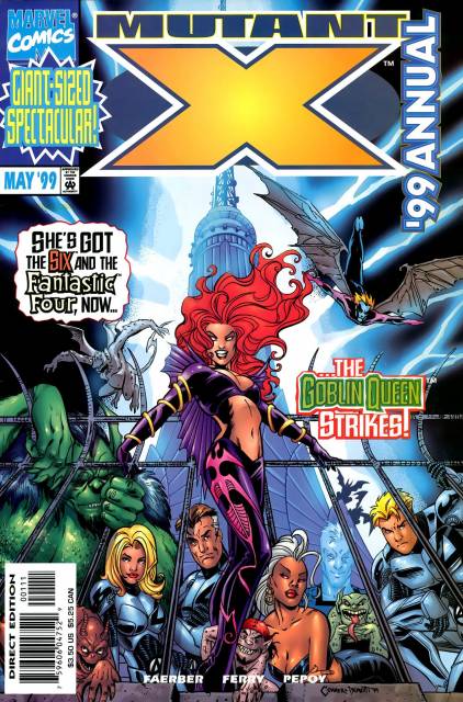 Mutant X (1998) 99 Annual - Used